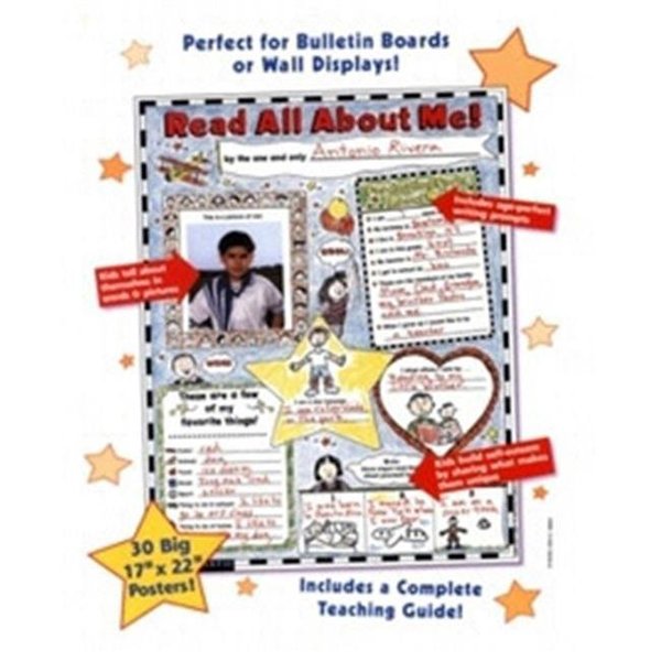 Scholastics Teacher Scholastic Teaching Resources Sc-0439152852 Instant Personal Poster Sets Read A-Ll About Me SC-0439152852